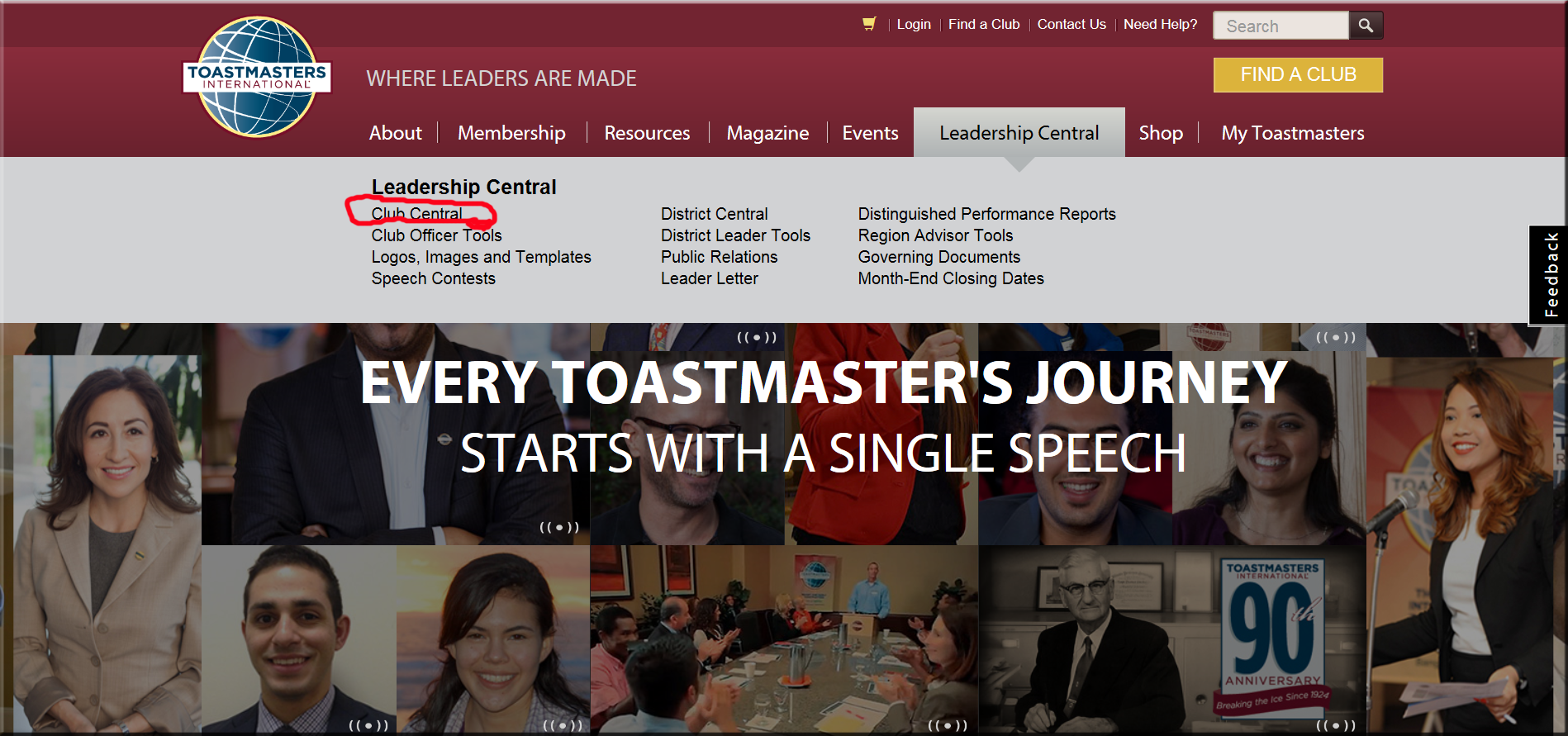 https://www.toastmasters.org/ Icon